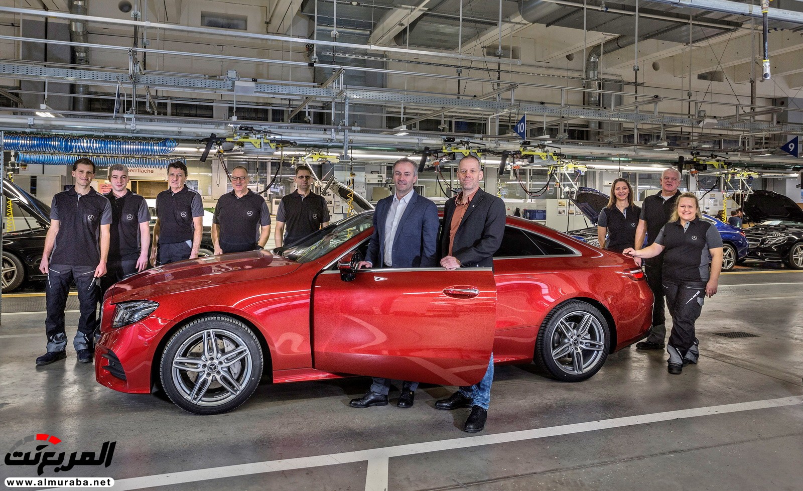 البدء بإنتاج "مرسيدس بنز" إي كلاس كوبيه الجديدة كليا 2018 بألمانيا Mercedes-Benz E-Class Coupe 10