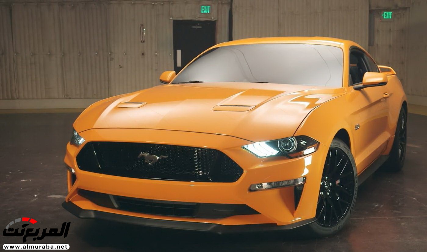 فورد موستنج 2018 تحصل على شكل جديد فيس ليفت "صور وتقرير وفيديو" 2018 Ford Mustang 1