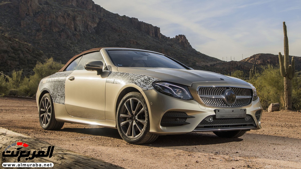 "صور ومواصفات وأسعار" مرسيدس إي كلاس كابريوليه 2018 الجديدة كليا Mercedes E-Class Cabriolet 1