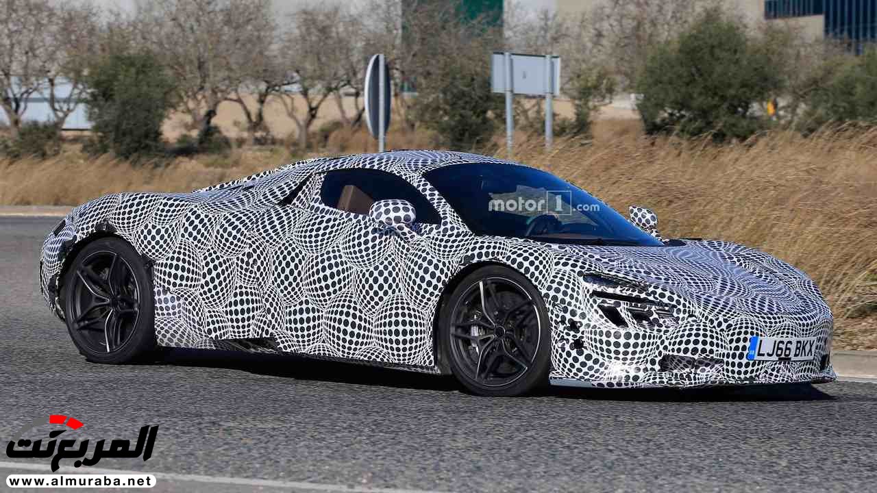 "صور تجسسية" أثناء اختبار السوبركار "مكلارين" P14 القادمة McLaren 6