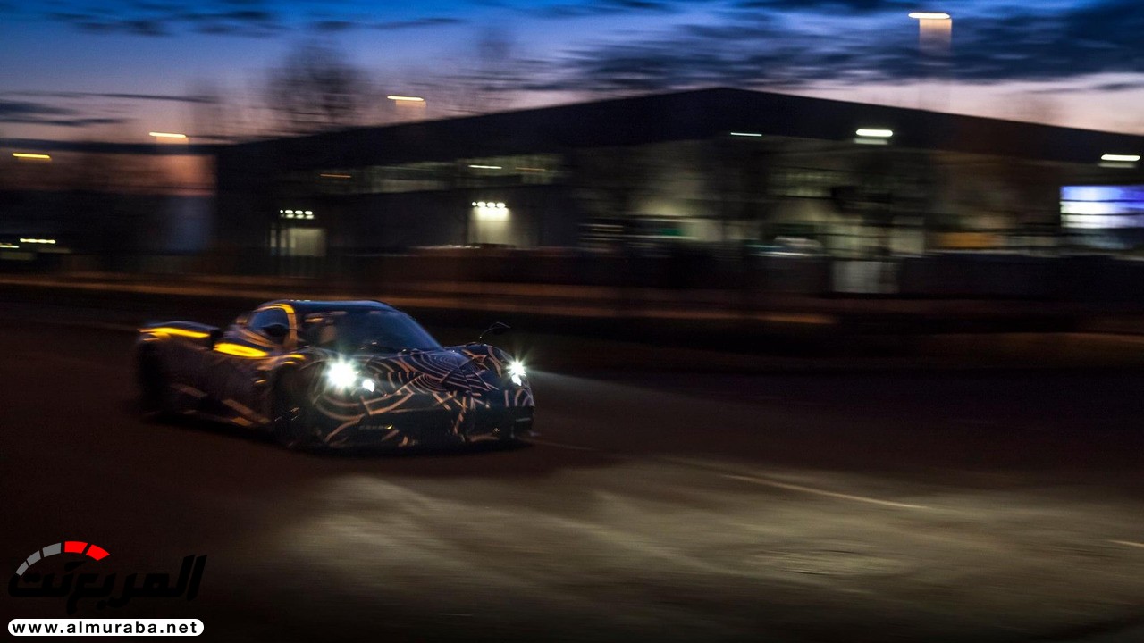 "باجاني" تنشر صورة تشويقية للهوايرا رودستر وتكشف عن بعض تفاصيلها Pagani Huayra Roadster 2