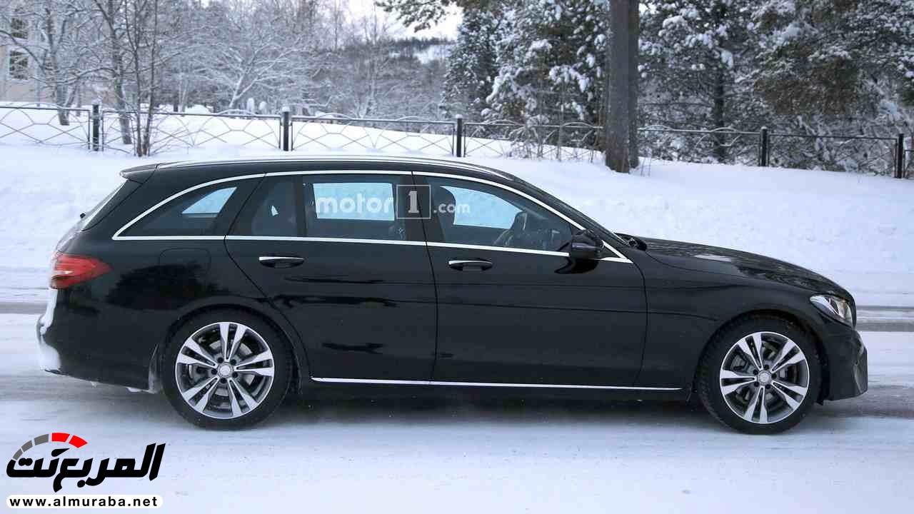 "صور تجسسية" أثناء اختبار فيس ليفت "مرسيدس بنز" C-Class إيستيت 2018 Mercedes-Benz 5