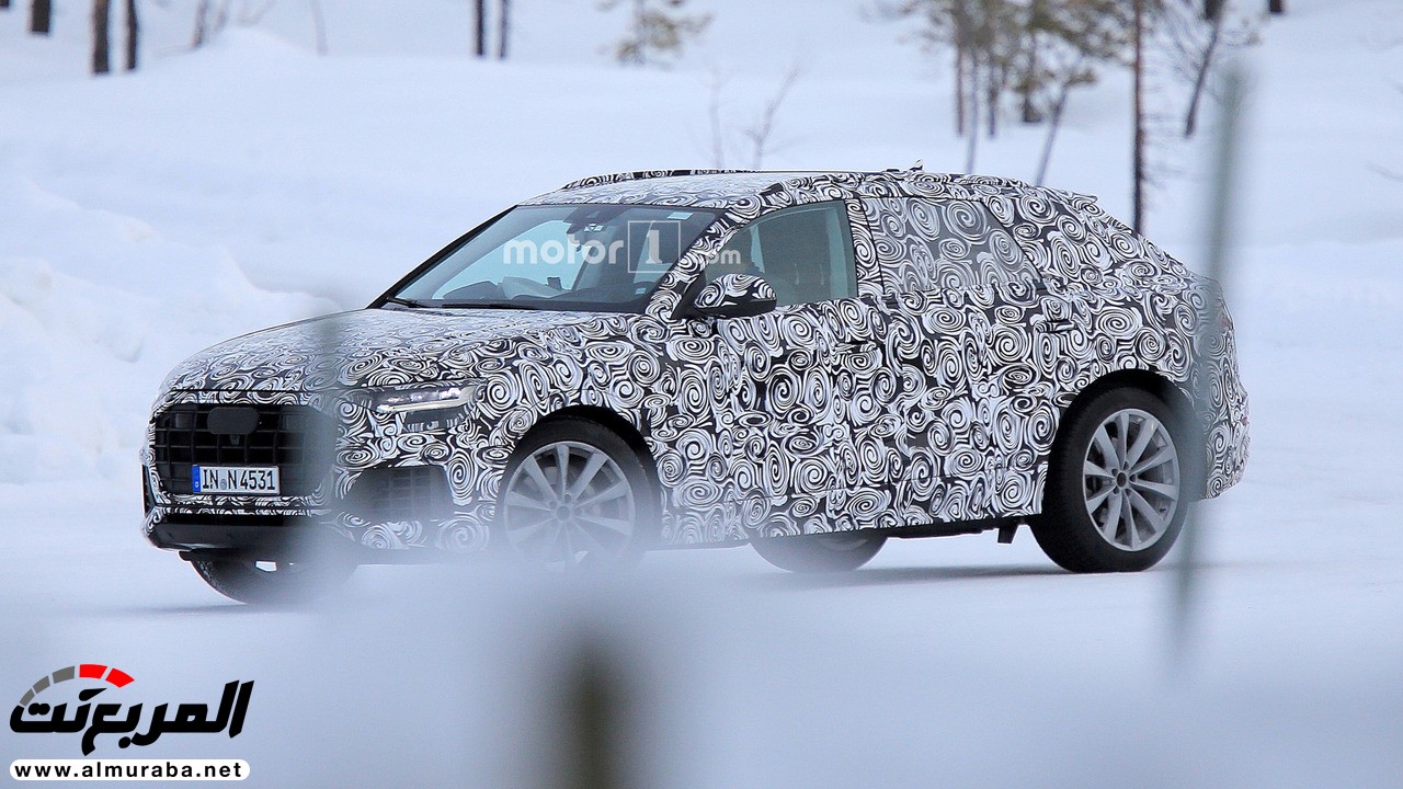 "صور تجسسية" أثناء إجراء الاختبارات الشتوية على إس يو في "أودي" Audi 2019 Q8 10