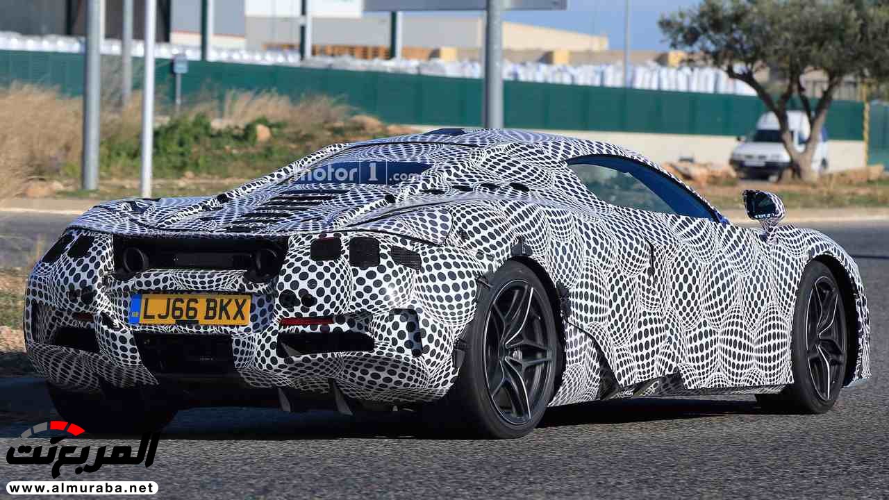 "صور تجسسية" أثناء اختبار السوبركار "مكلارين" P14 القادمة McLaren 9