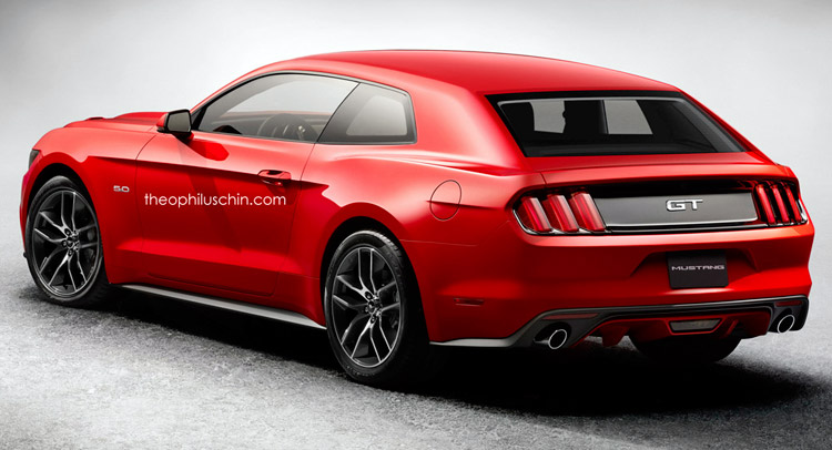 “صورة افتراضية” لفورد موستنج هاتشباك ذات مقدمة طويلة Ford Mustang