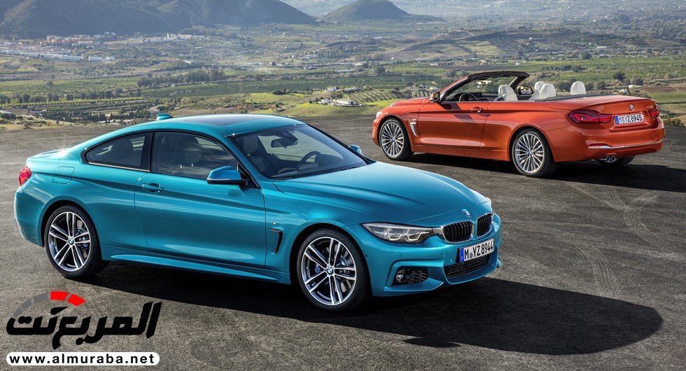 "بالصور" بي إم دبليو تكشف عن عائلة الفئة الرابعة 2018 بتحديثات منتصف العمر BMW 4-Series 2