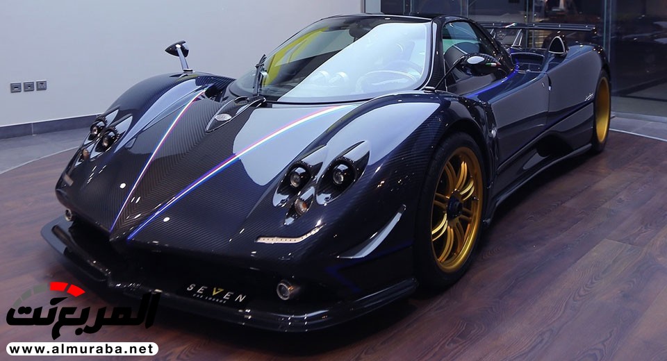 “باجاني” زوندا تريكولير معروضة للبيع بالسعودية بسعر يتوقع أن لا يقل عن 20 مليون ريال Pagani Zonda Tricolore