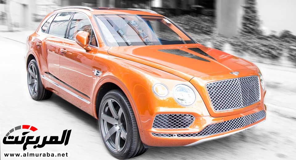 "بالصور والفيديو" شاهد "بنتلي" بنتايجا جيجانتي المعدّلة بقوة 692 حصان Bentley 7