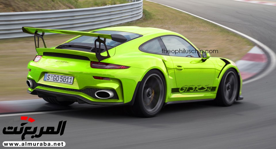 "صورة افتراضية" لفيس ليفت "بورش" 911 GT3 RS بمحرك 4.2 لتر Porsche 6