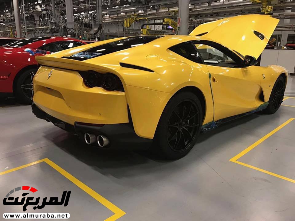 "صور مسربة" لسيارة "فيراري" 812 سوبرفاست الجديدة كليا 2018 قُبيل تدشينها بجنيف Ferrari 812 ...