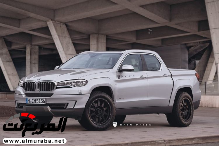 "صورة افتراضية" لما يمكن أن تكون عليه شاحنة بيك أب مبنية على "بي إم دبليو" BMW X5 Pickup 1