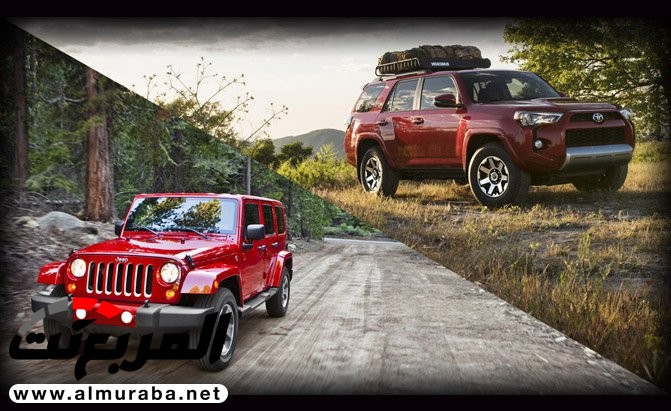 “استطلاع رأي” أيهما تفضل ؟ “جيب” رانجلر أنليميتد أم “تويوتا” فور رنر؟ 2017 Jeep Vs. Toyota 1