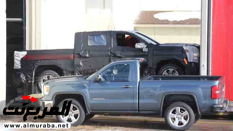 "صور تجسسية" أثناء اختبار شيفروليه سيلفرداو 2019 الجديد Chevrolet Silverado 1