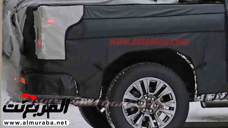 "صور تجسسية" أثناء اختبار شيفروليه سيلفرداو 2019 الجديد Chevrolet Silverado 11