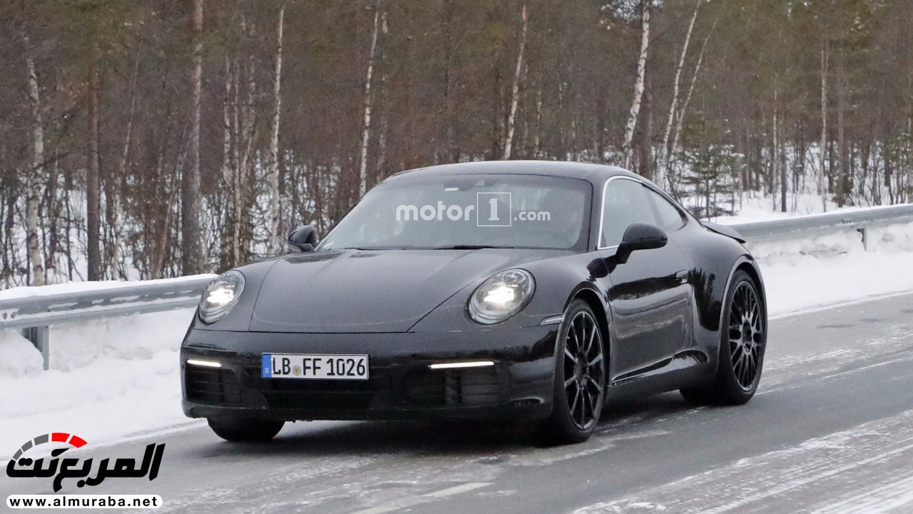 "صور تجسسية" أثناء اختبار نماذج اختبارية لبورش 911 الجيل القادم Porsche 2019 11