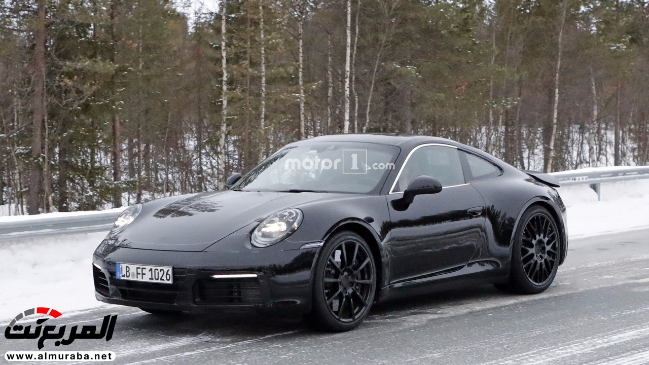 "صور تجسسية" أثناء اختبار نماذج اختبارية لبورش 911 الجيل القادم Porsche 2019 12