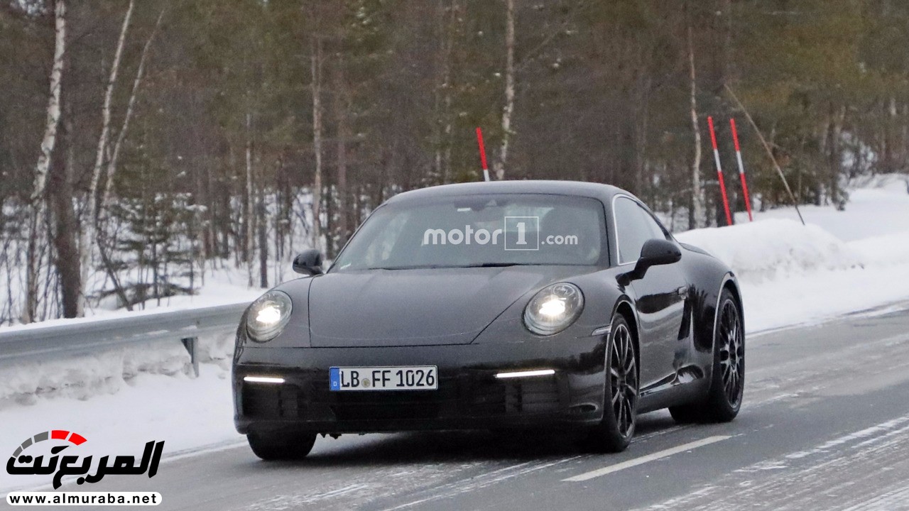 "صور تجسسية" أثناء اختبار نماذج اختبارية لبورش 911 الجيل القادم Porsche 2019 13