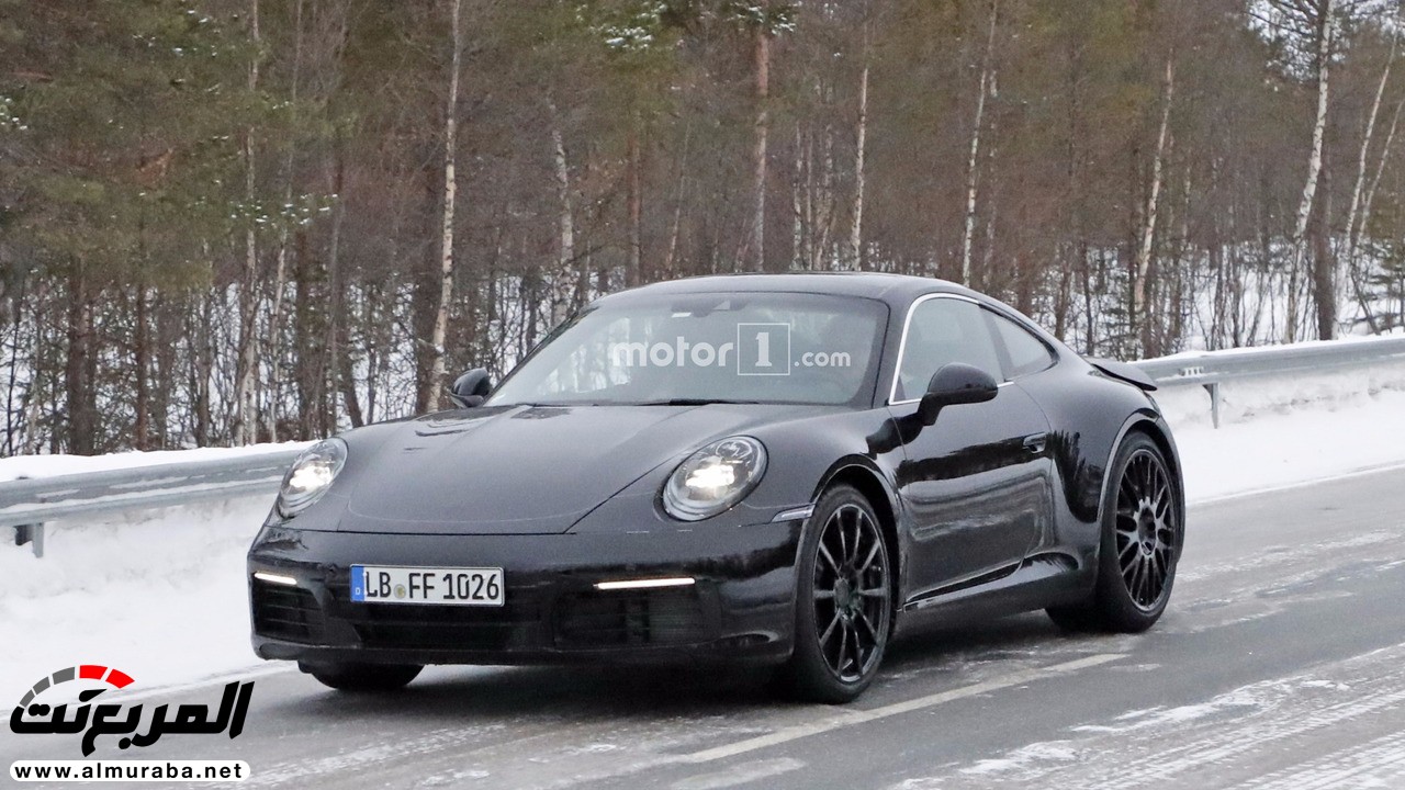 "صور تجسسية" أثناء اختبار نماذج اختبارية لبورش 911 الجيل القادم Porsche 2019 14