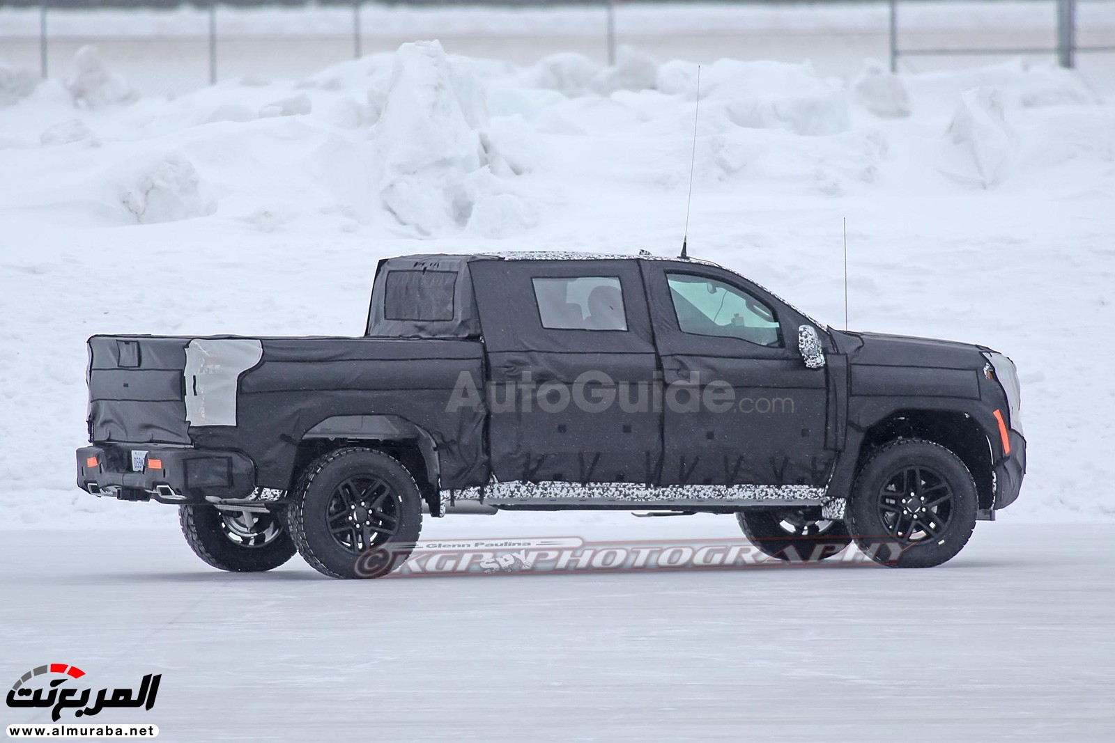 "صور تجسسية" أثناء اختبار الجيل القادم من شاحنة بيك أب "شيفروليه" سيلفيرادو Chevrolet Silverado 2019 16