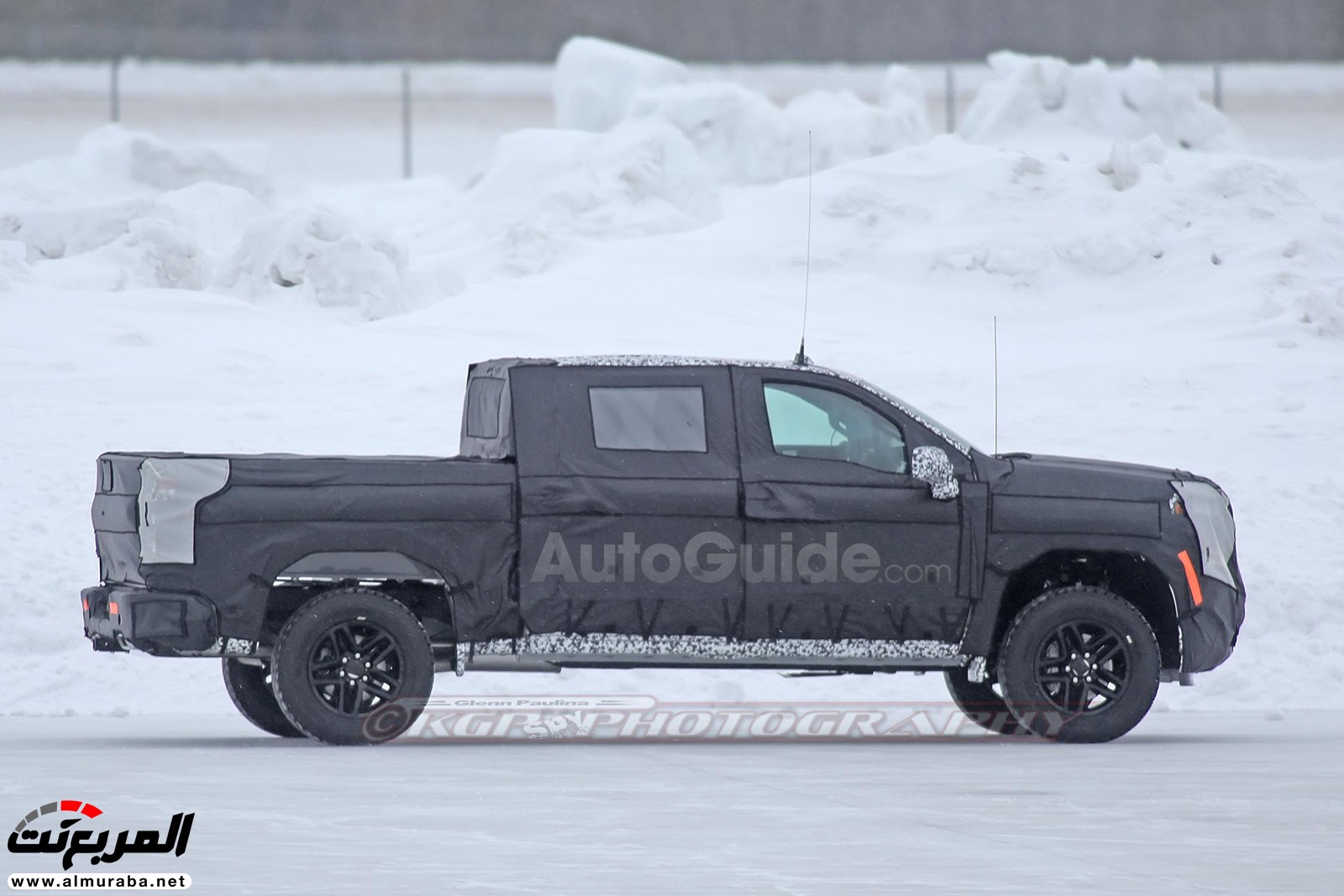 "صور تجسسية" أثناء اختبار الجيل القادم من شاحنة بيك أب "شيفروليه" سيلفيرادو Chevrolet Silverado 2019 17