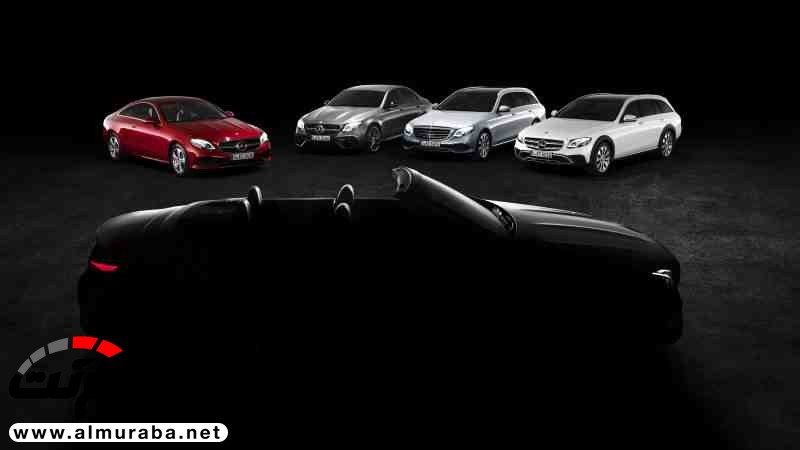 "مرسيدس بنز" تعتزم تدشين إي كلاس كابورليه الجديدة كليا 2018 بجنيف Mercedes-Benz E-Class Cabriolet 1