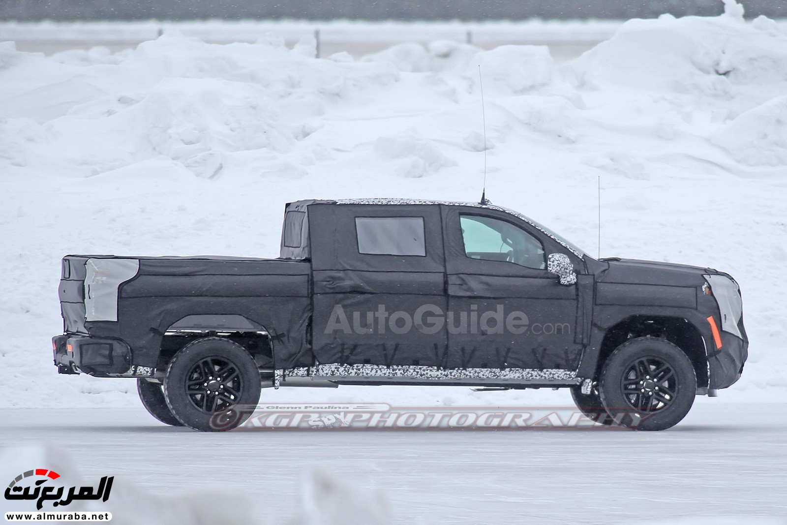 "صور تجسسية" أثناء اختبار الجيل القادم من شاحنة بيك أب "شيفروليه" سيلفيرادو Chevrolet Silverado 2019 18