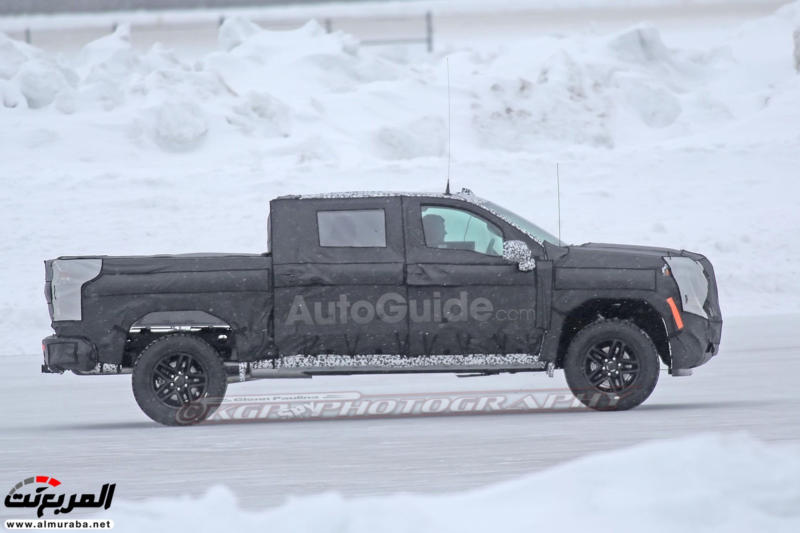 "صور تجسسية" أثناء اختبار الجيل القادم من شاحنة بيك أب "شيفروليه" سيلفيرادو Chevrolet Silverado 2019 19