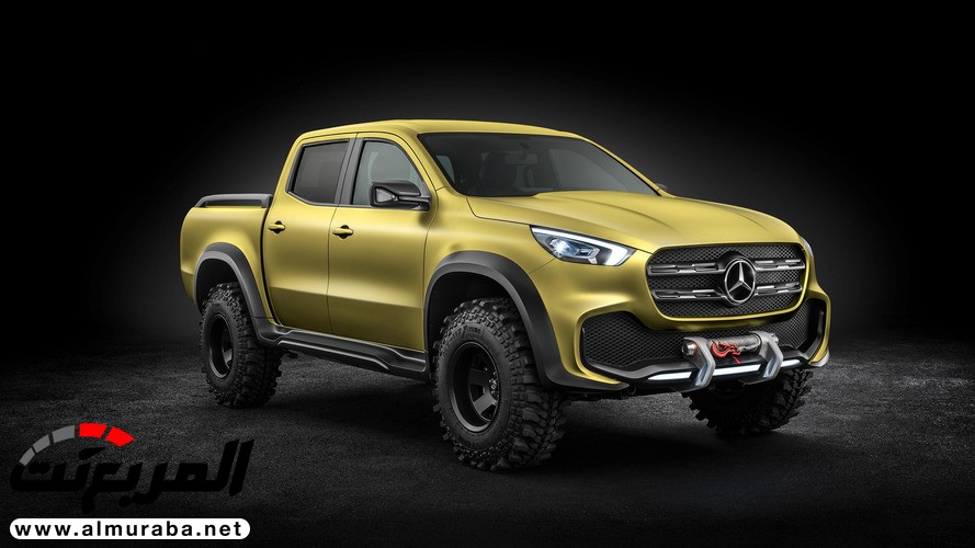 "صور تجسسية" أثناء إجراء الاختبارات الشتوية على بيك أب "مرسيدس" إكس كلاس Mercedes X-Class 2