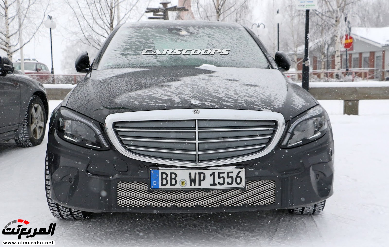 "صور تجسسية" أثناء اختبار فيس ليفت "مرسيدس بنز" سي كلاس بمصابيح محدّثة Mercedes-Benz C-Class 2018 2