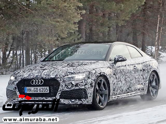 "صور تجسسية" أثناء إجراء الاختبارات الشتوية على الجيل القادم من "أودي" Audi 2018 RS5 2