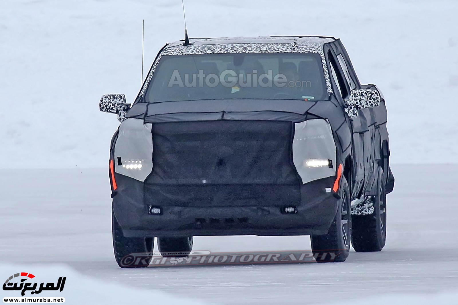 "صور تجسسية" أثناء اختبار الجيل القادم من شاحنة بيك أب "شيفروليه" سيلفيرادو Chevrolet Silverado 2019 2