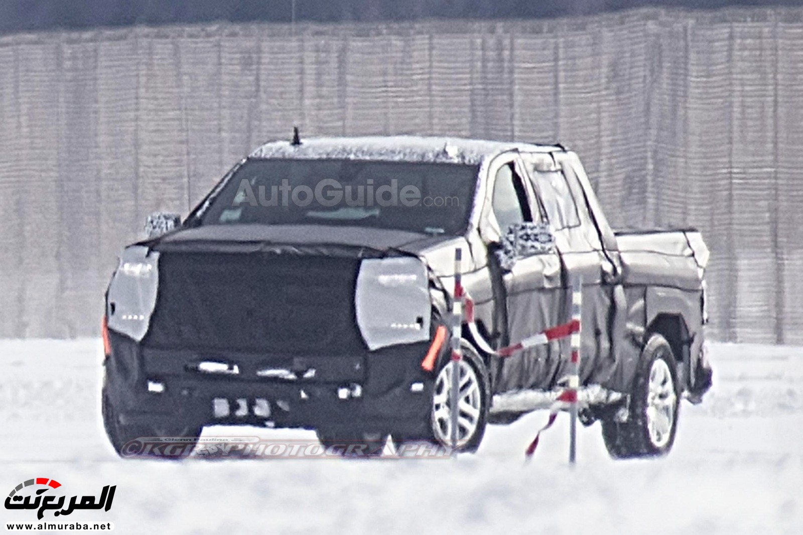 "صور تجسسية" أثناء اختبار الجيل القادم من شاحنة بيك أب "شيفروليه" سيلفيرادو Chevrolet Silverado 2019 21