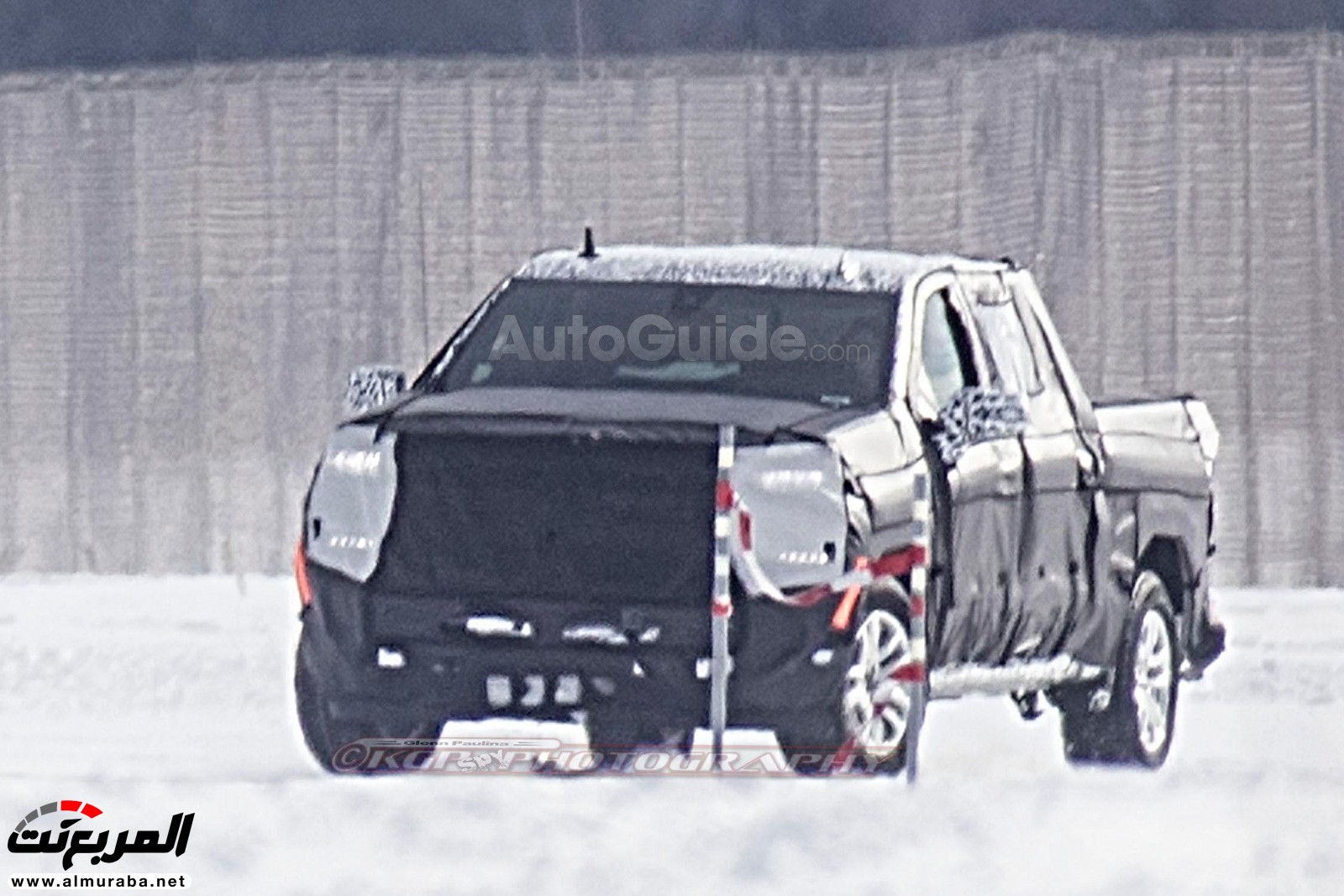 "صور تجسسية" أثناء اختبار الجيل القادم من شاحنة بيك أب "شيفروليه" سيلفيرادو Chevrolet Silverado 2019 22