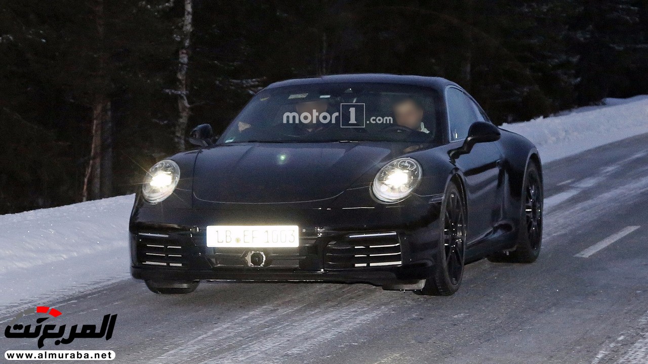 "صور تجسسية" أثناء اختبار نماذج اختبارية لبورش 911 الجيل القادم Porsche 2019 24