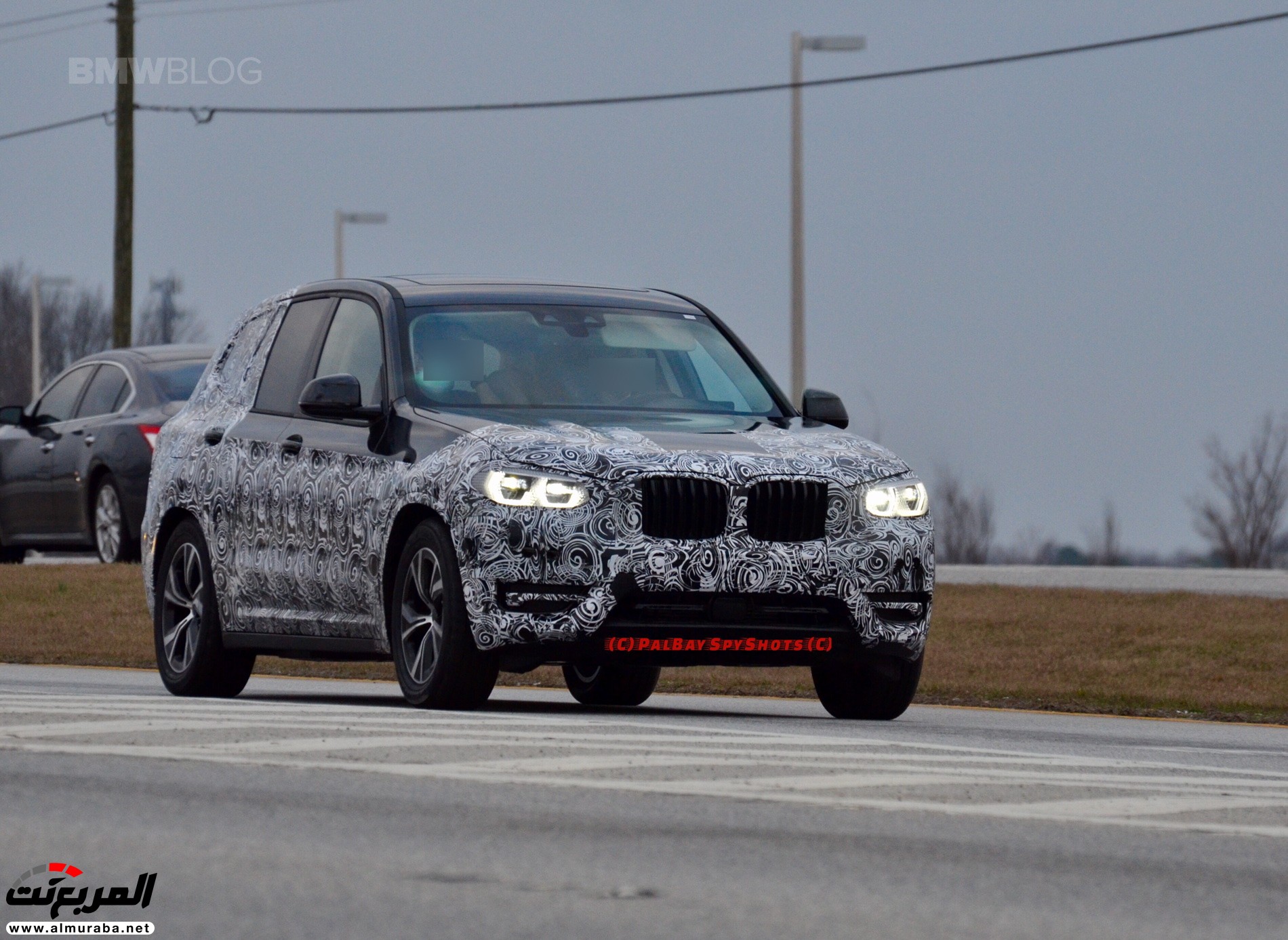 "صور تجسسية" أثناء اختبار الجيل القادم من "بي إم دبليو" X3 بعجلات جديدة BMW X3 2018 3