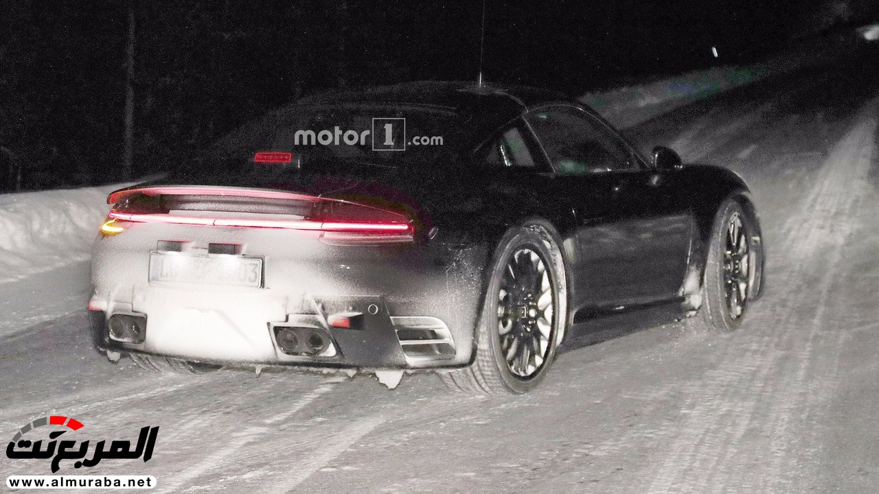 "صور تجسسية" أثناء اختبار نماذج اختبارية لبورش 911 الجيل القادم Porsche 2019 37