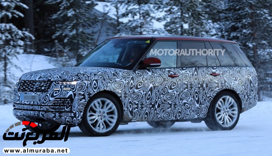 "صور تجسسية" أثناء اختبار "لاند روفر" رينج روفر المحدّثة 2018 Land Rover Range Rover 4