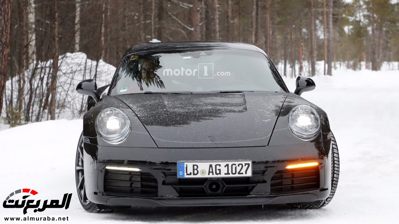 "صور تجسسية" أثناء اختبار نماذج اختبارية لبورش 911 الجيل القادم Porsche 2019 45