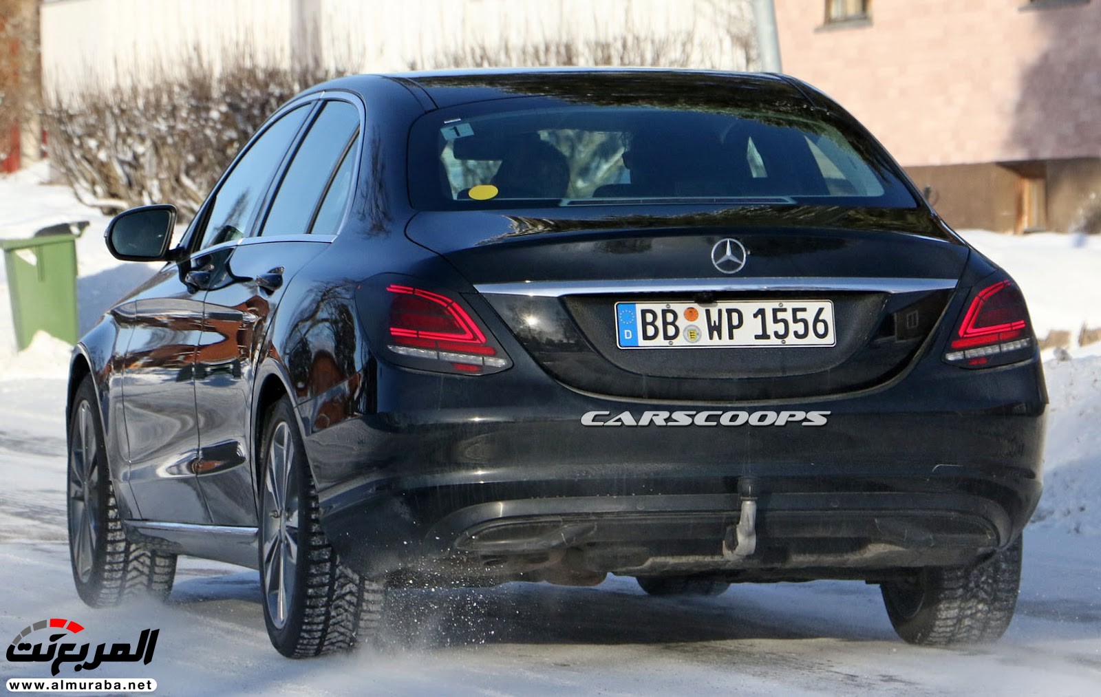 "صور تجسسية" أثناء اختبار فيس ليفت "مرسيدس بنز" سي كلاس بمصابيح محدّثة Mercedes-Benz C-Class 2018 5