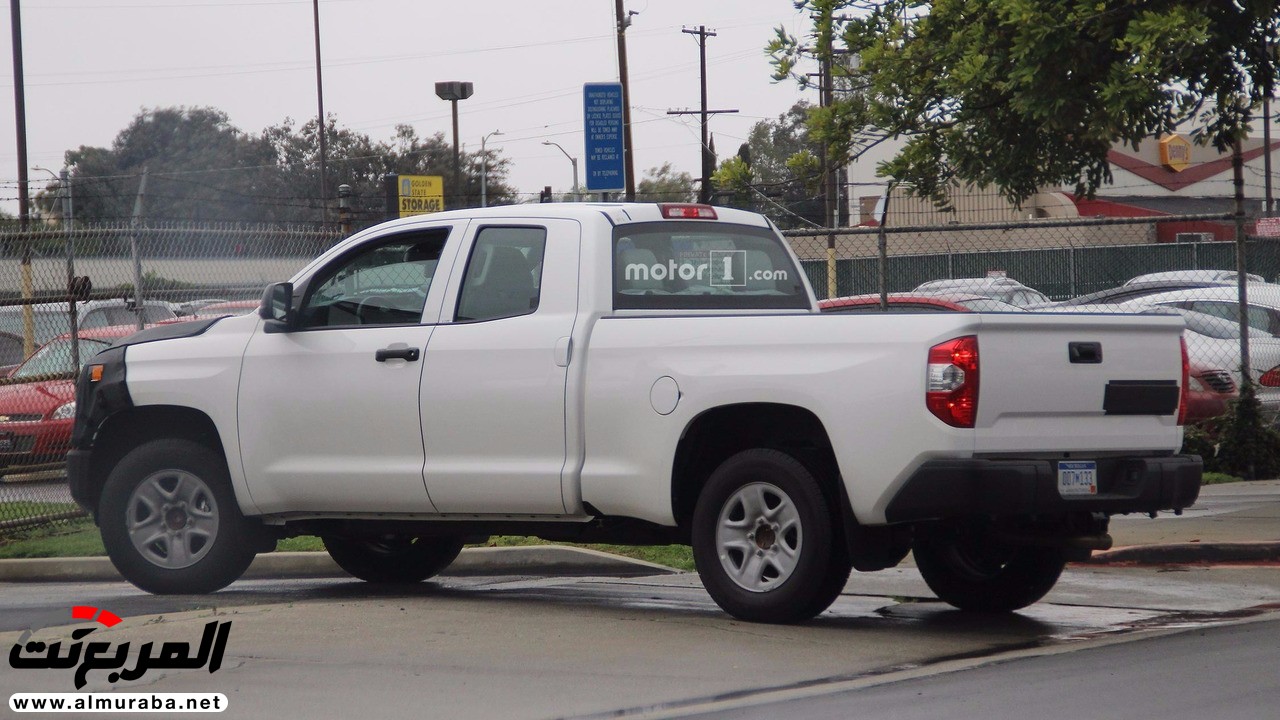 "صور تجسسية" أثناء اختبار شاحنة بيك أب "تويوتا" تندرا المحدثة 2018 بكاليفورنيا Toyota Tundra 5