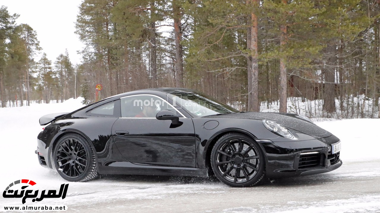 "صور تجسسية" أثناء اختبار نماذج اختبارية لبورش 911 الجيل القادم Porsche 2019 49