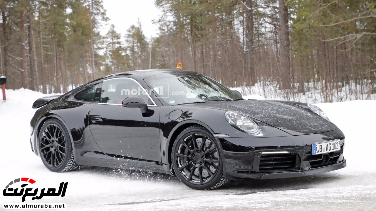 “صور تجسسية” أثناء اختبار نماذج اختبارية لبورش 911 الجيل القادم Porsche 2019