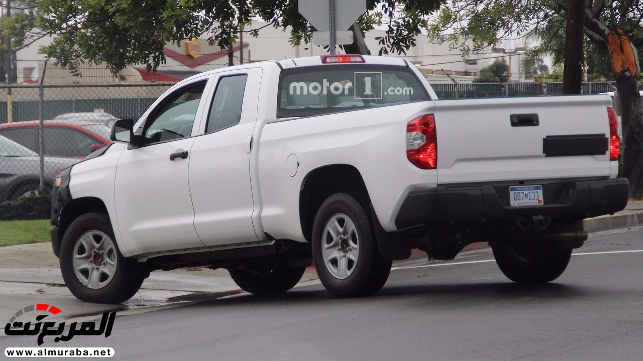 "صور تجسسية" أثناء اختبار شاحنة بيك أب "تويوتا" تندرا المحدثة 2018 بكاليفورنيا Toyota Tundra 6