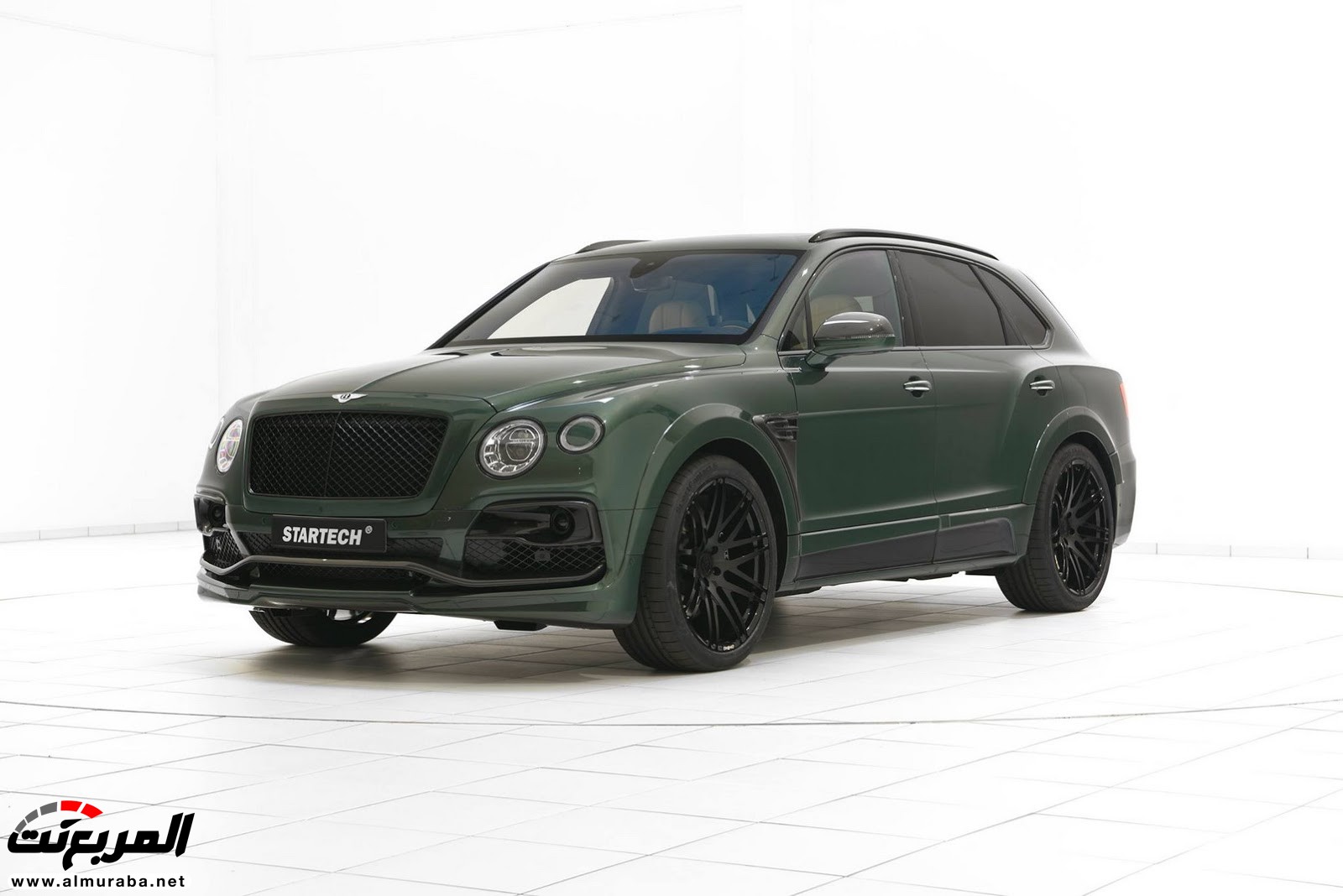 شركة ستارتيك تضع لمستها على البنتلي بنتايجا وتضفي لها لونًا أخضرًا Bentley Bentayga 8