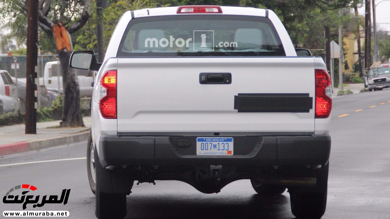 "صور تجسسية" أثناء اختبار شاحنة بيك أب "تويوتا" تندرا المحدثة 2018 بكاليفورنيا Toyota Tundra 8