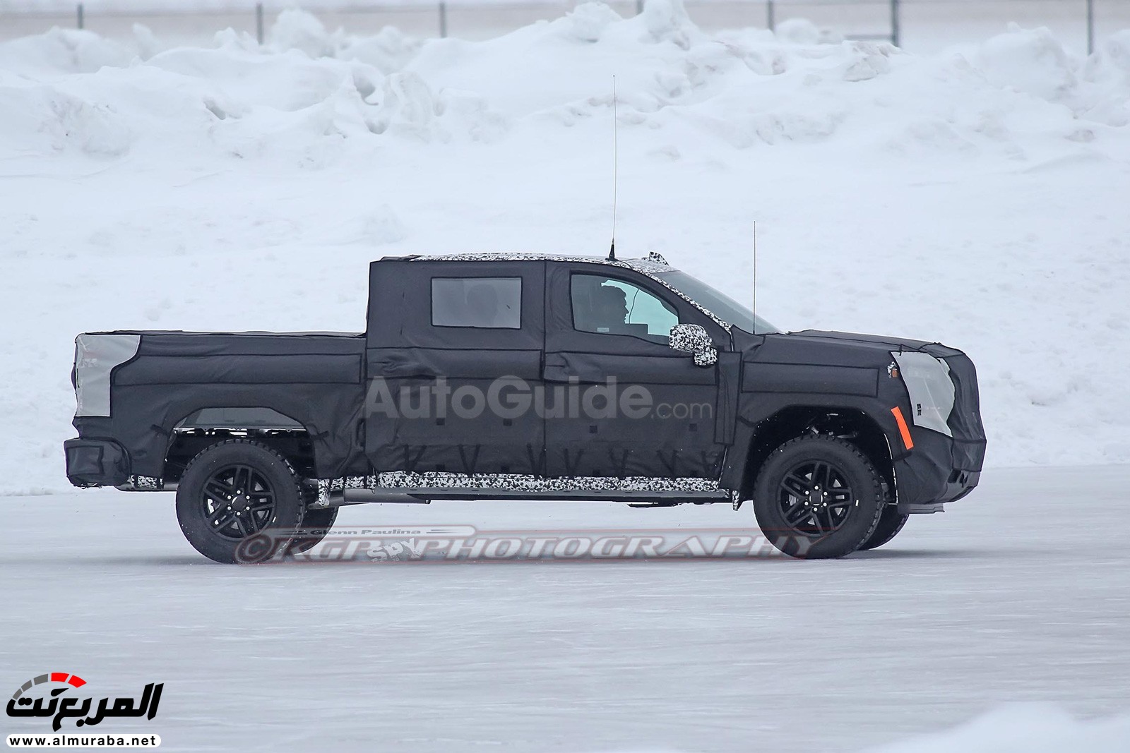 "صور تجسسية" أثناء اختبار الجيل القادم من شاحنة بيك أب "شيفروليه" سيلفيرادو Chevrolet Silverado 2019 8