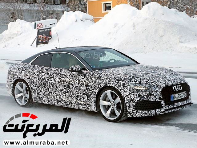 "صور تجسسية" أثناء إجراء الاختبارات الشتوية على الجيل القادم من "أودي" Audi 2018 RS5 9