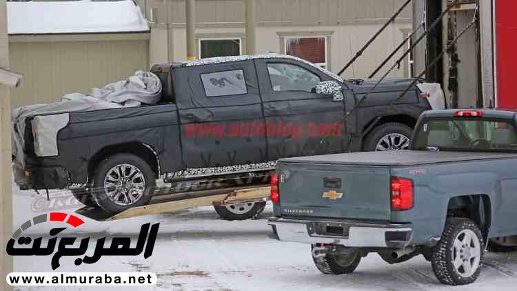 "صور تجسسية" أثناء اختبار شيفروليه سيلفرداو 2019 الجديد Chevrolet Silverado 9