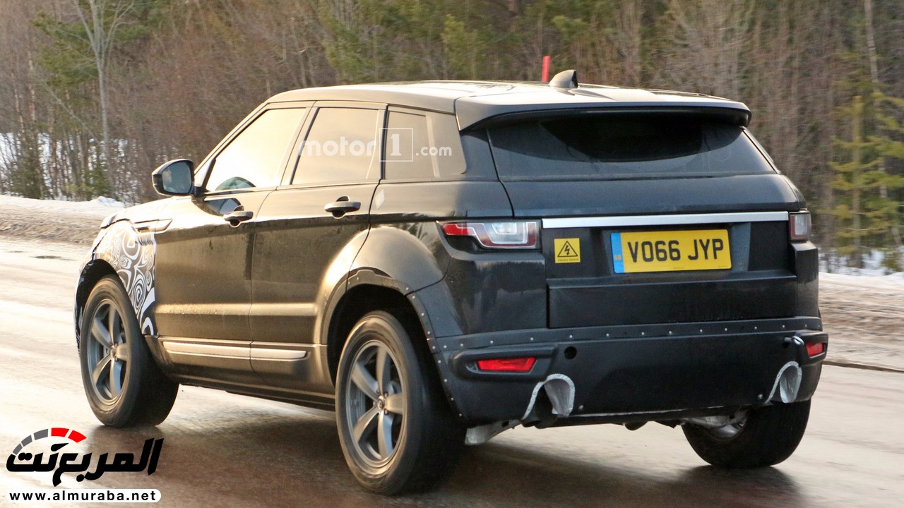 "صور تجسسية" للمرة الأولى أثناء اختبار "رينج روفر" إيفوك 2019 Range Rover Evoque 9