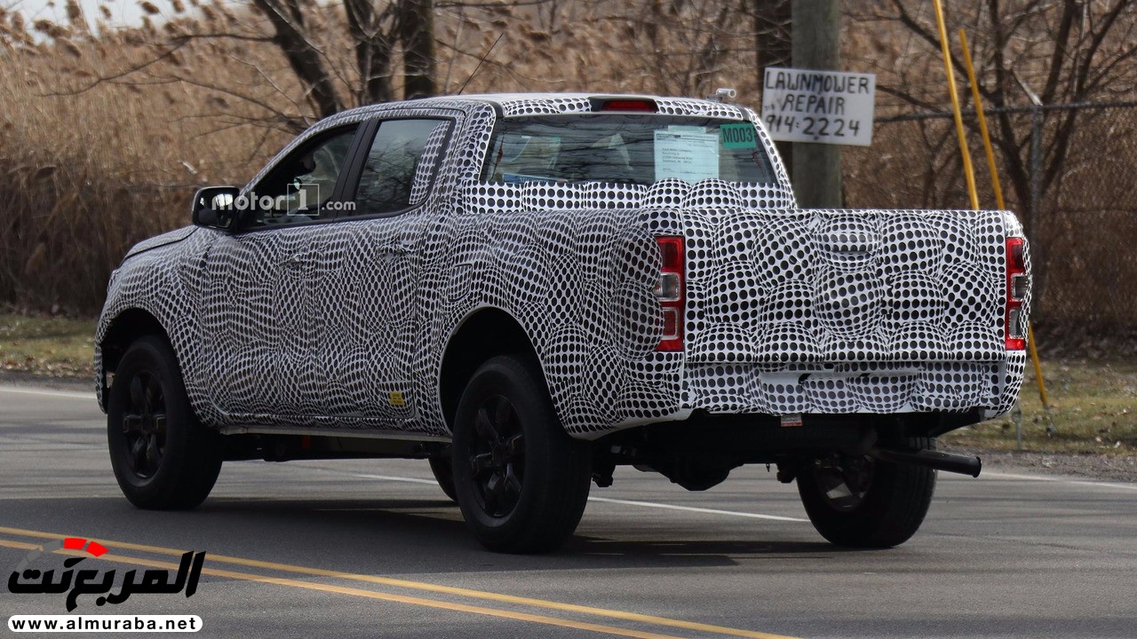 "صور تجسسية" للمرة الأولى أثناء تطوير شاحنة بيك أب "فورد" رينجر 2019 بالولايات المتحدة Ford Ranger 9